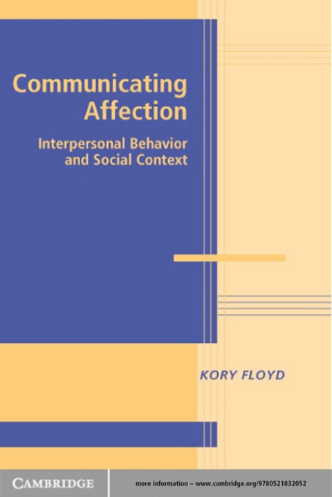 Cover image for book Communicating Affection