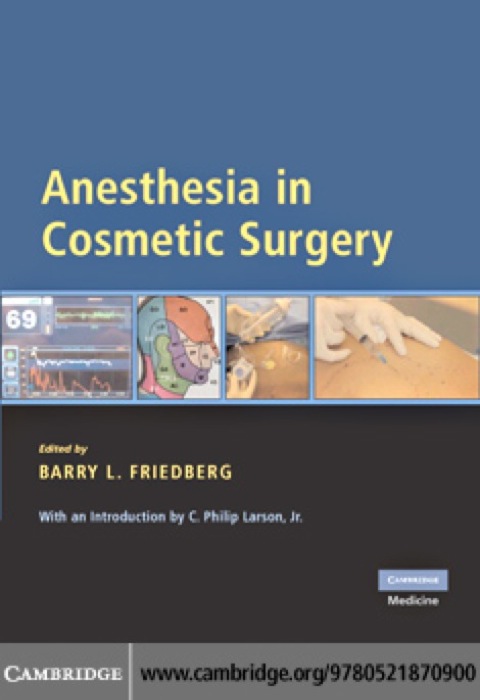 Cover image for book Anesthesia in Cosmetic Surgery