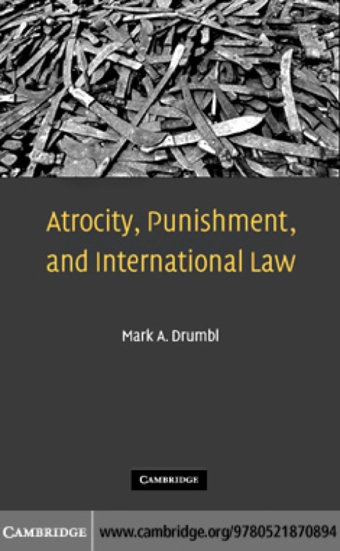 Cover image for book Atrocity, Punishment, and International Law