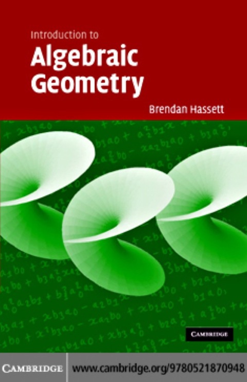 Cover image for book Introduction to Algebraic Geometry