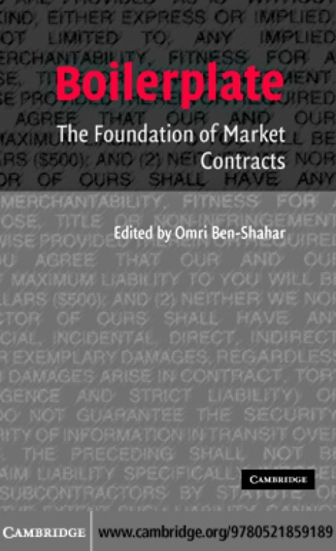 Cover image for book Boilerplate