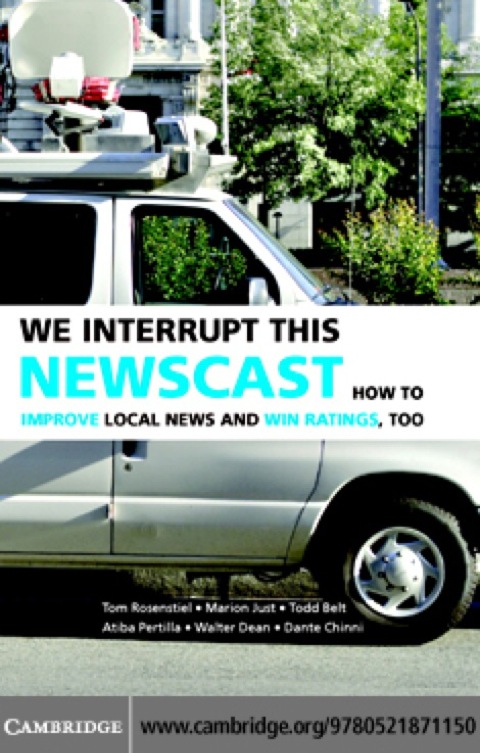Cover image for book We Interrupt This Newscast