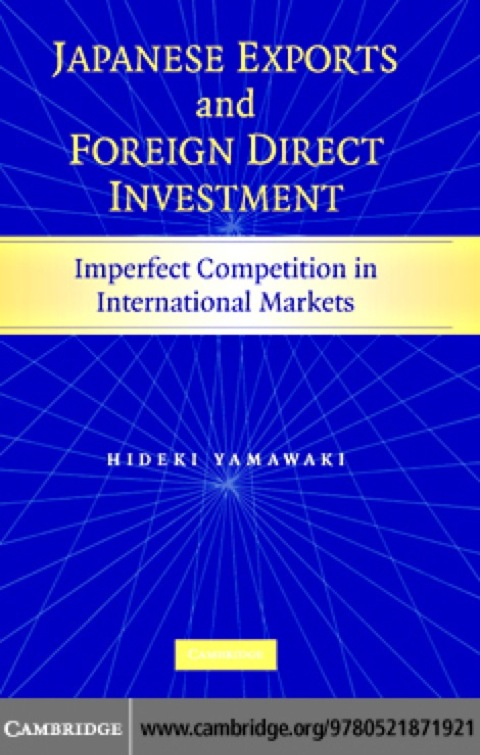 Cover image for book Japanese Exports and Foreign Direct Investment