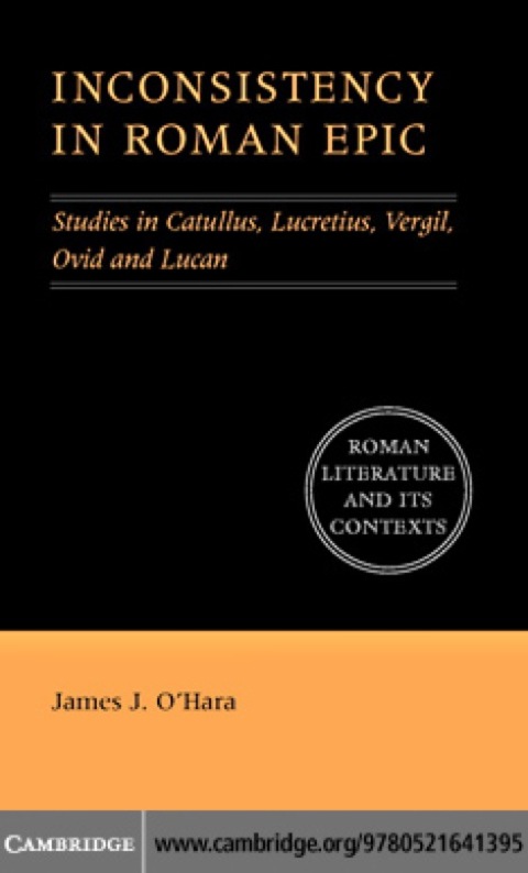 Cover image for book Inconsistency in Roman Epic