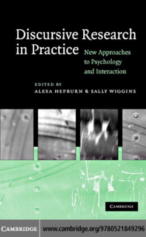Cover image for book Discursive Research in Practice