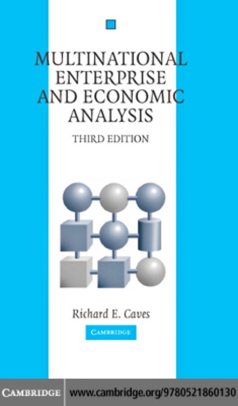 Cover image for book Multinational Enterprise and Economic Analysis