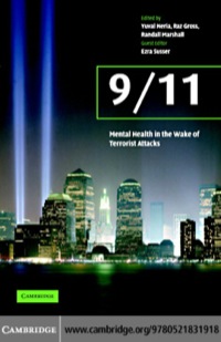 Cover image: 9/11: Mental Health in the Wake of Terrorist Attacks 1st edition 9780521831918