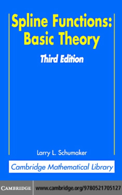 Cover image for book Spline Functions: Basic Theory