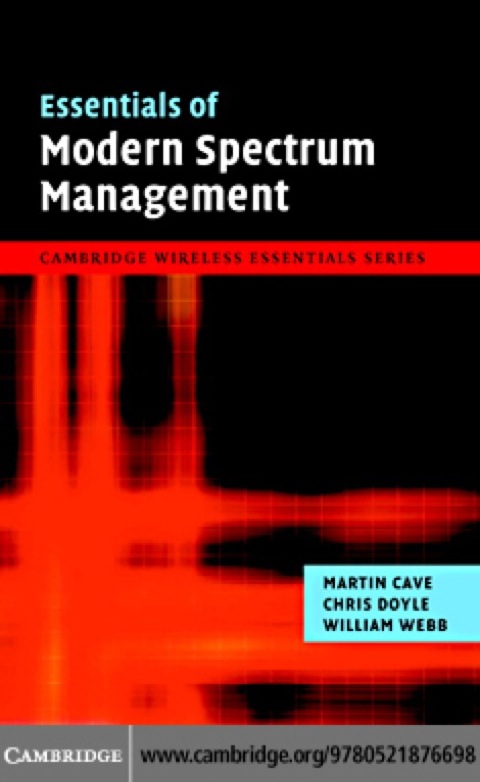 Cover image for book Essentials of Modern Spectrum Management