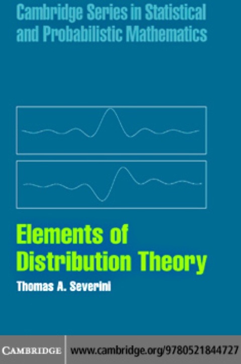 Cover image for book Elements of Distribution Theory