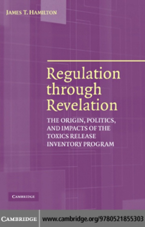 Cover image for book Regulation through Revelation