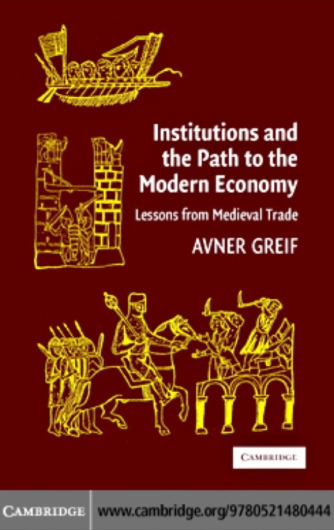 Cover image for book Institutions and the Path to the Modern Economy
