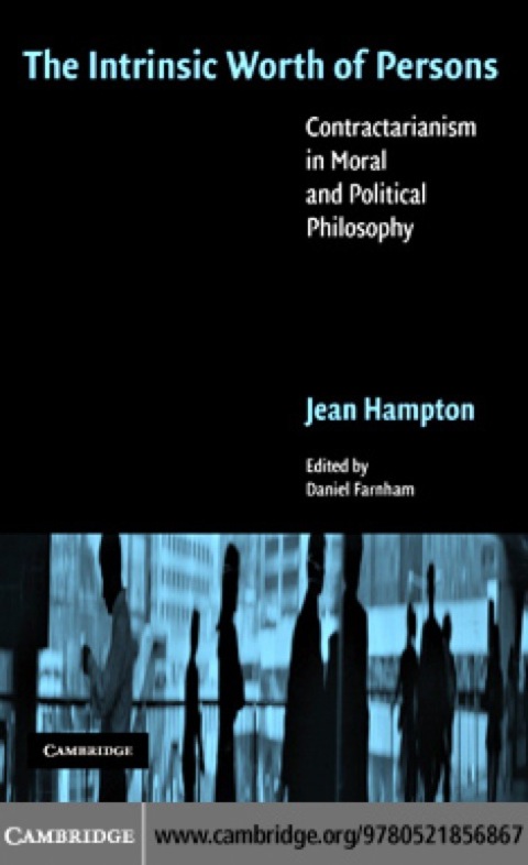 Cover image for book The Intrinsic Worth of Persons