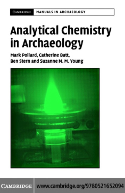 Cover image for book Analytical Chemistry in Archaeology
