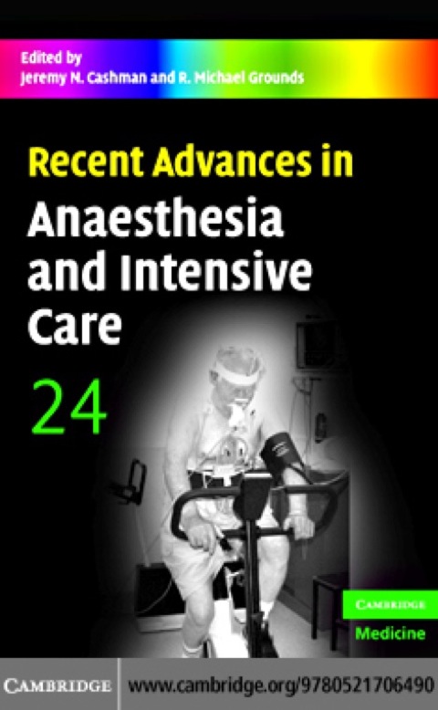 Cover image for book Recent Advances in Anaesthesia and Intensive Care: Volume 24