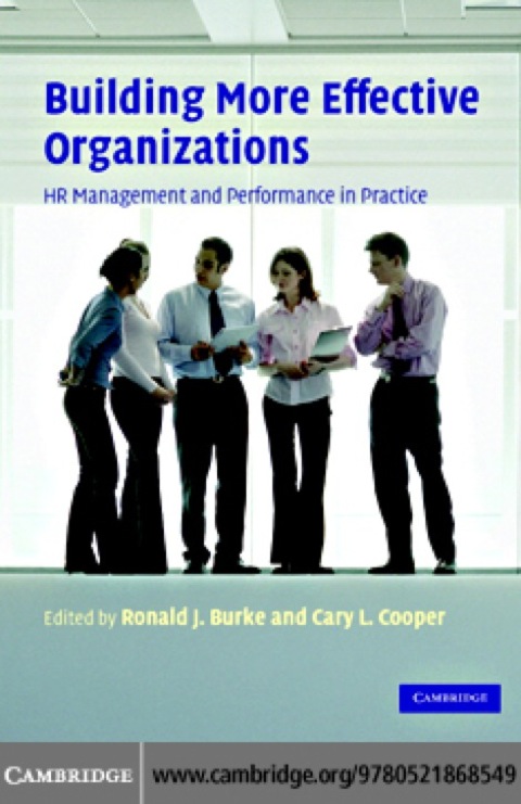 Cover image for book Building More Effective Organizations