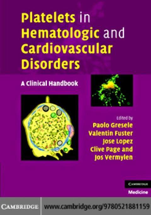 Cover image for book Platelets in Hematologic and Cardiovascular Disorders