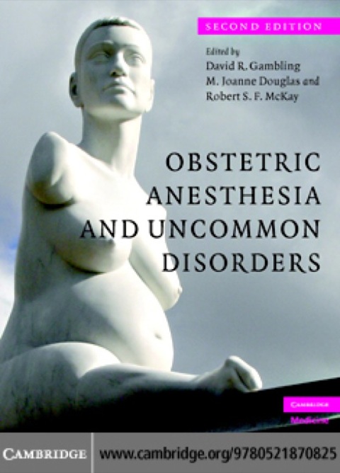 Cover image for book Obstetric Anesthesia and Uncommon Disorders