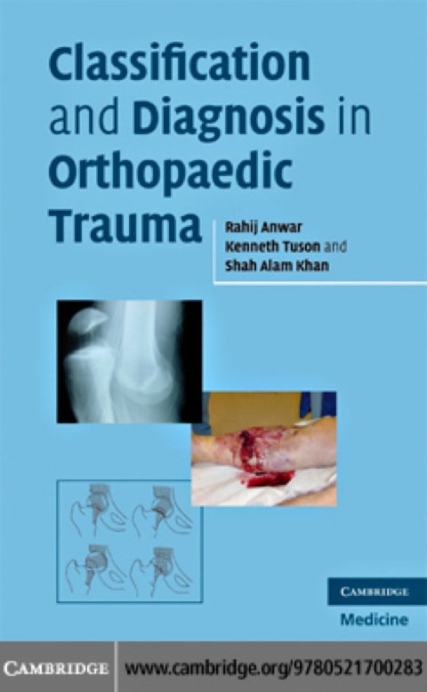 Cover image for book Classification and Diagnosis in Orthopaedic Trauma
