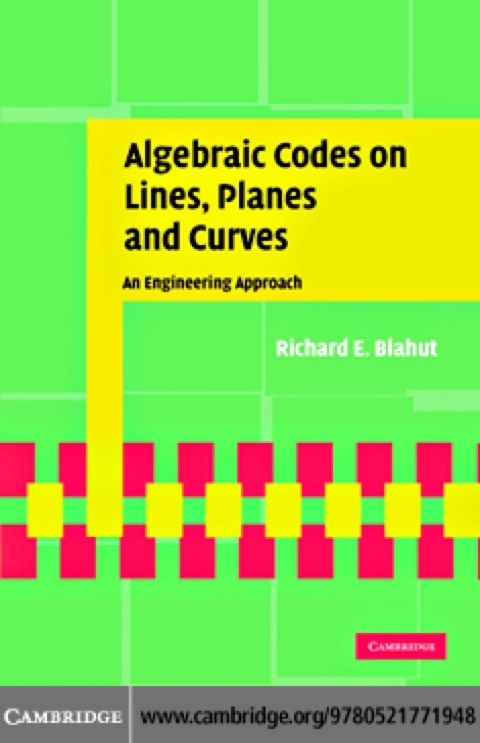 Cover image for book Algebraic Codes on Lines, Planes, and Curves
