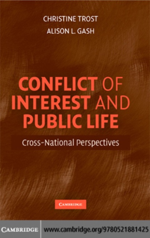 Cover image for book Conflict of Interest and Public Life