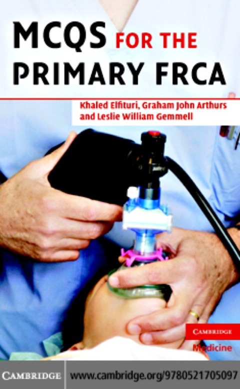 Cover image for book MCQs for the Primary FRCA