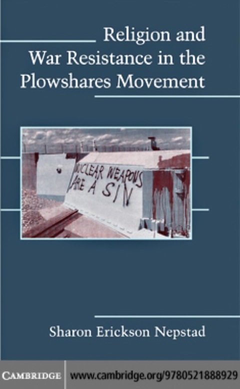Cover image for book Religion and War Resistance in the Plowshares Movement