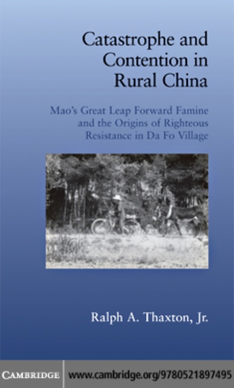 Cover image for book Catastrophe and Contention in Rural China