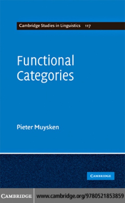 Cover image for book Functional Categories