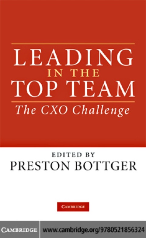 Cover image for book Leading in the Top Team