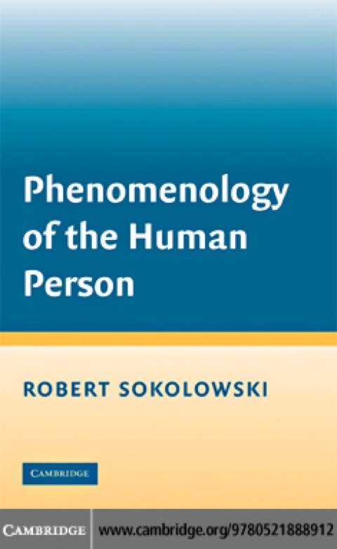Cover image for book Phenomenology of the Human Person