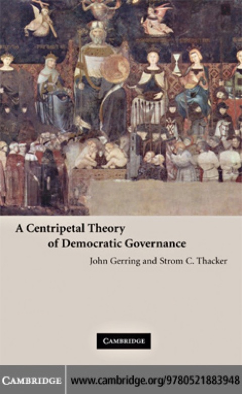 Cover image for book A Centripetal Theory of Democratic Governance