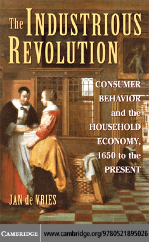 Cover image for book The Industrious Revolution