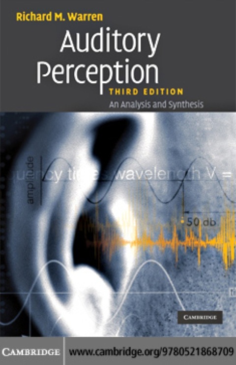 Cover image for book Auditory Perception