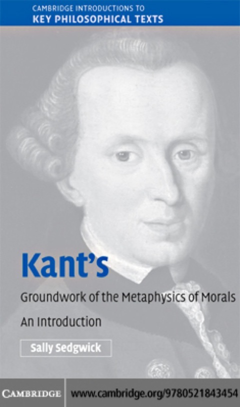 Cover image for book Kant's Groundwork of the Metaphysics of Morals
