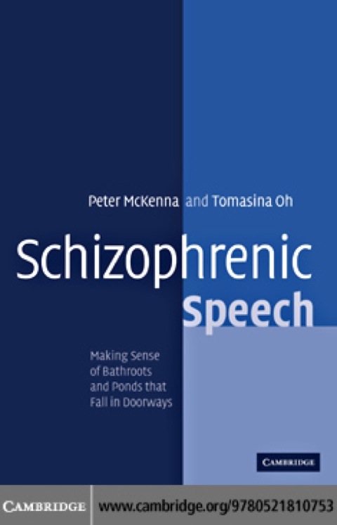 Cover image for book Schizophrenic Speech