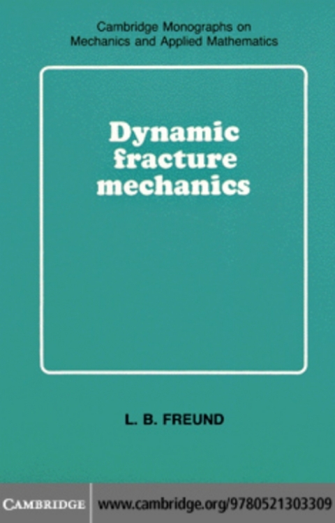 Cover image for book Dynamic Fracture Mechanics