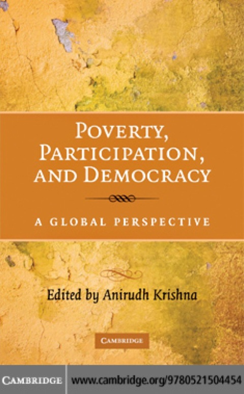 Cover image for book Poverty, Participation, and Democracy