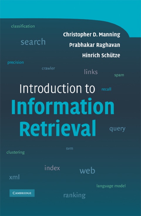 Cover image for book Introduction to Information Retrieval