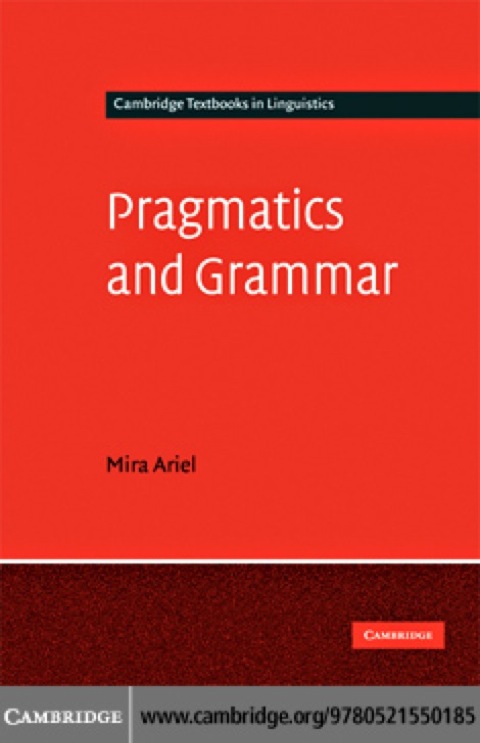 Cover image for book Pragmatics and Grammar