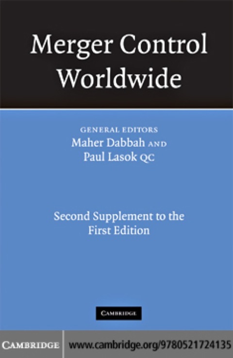 Cover image for book Merger Control Worldwide