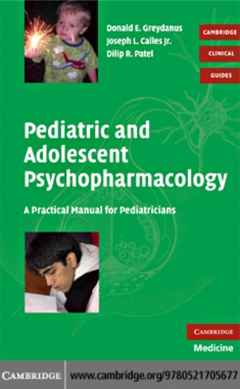 Cover image for book Pediatric and Adolescent Psychopharmacology