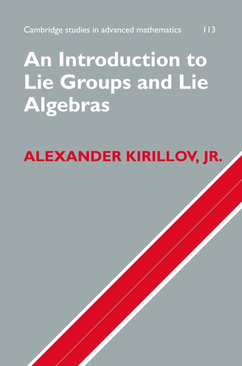 Cover image for book An Introduction to Lie Groups and Lie Algebras