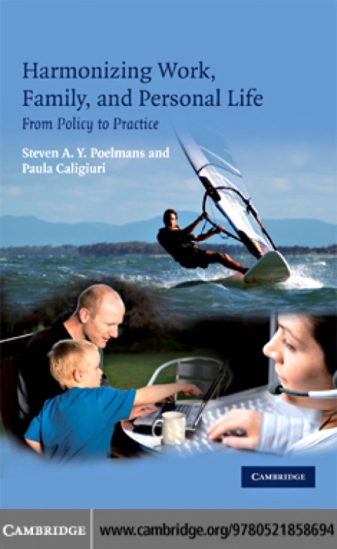 Cover image for book Harmonizing Work, Family, and Personal Life