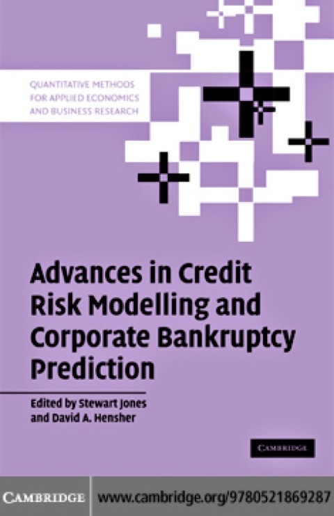 Cover image for book Advances in Credit Risk Modelling and Corporate Bankruptcy Prediction