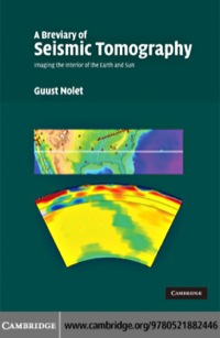 Titelbild: A Breviary of Seismic Tomography 1st edition 9780521882446