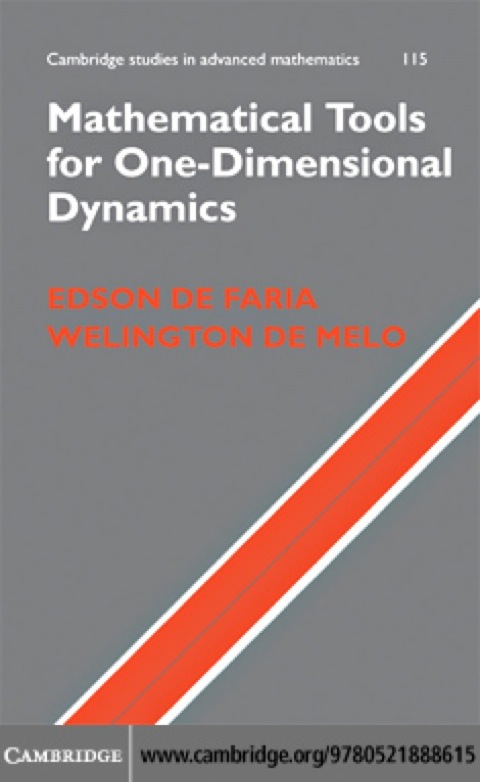 Cover image for book Mathematical Tools for One-Dimensional Dynamics