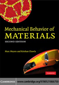 Mechanical Behavior Of Materials 2nd Edition | 9780521866750 ...