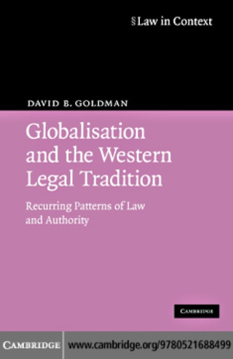 Cover image for book Globalisation and the Western Legal Tradition