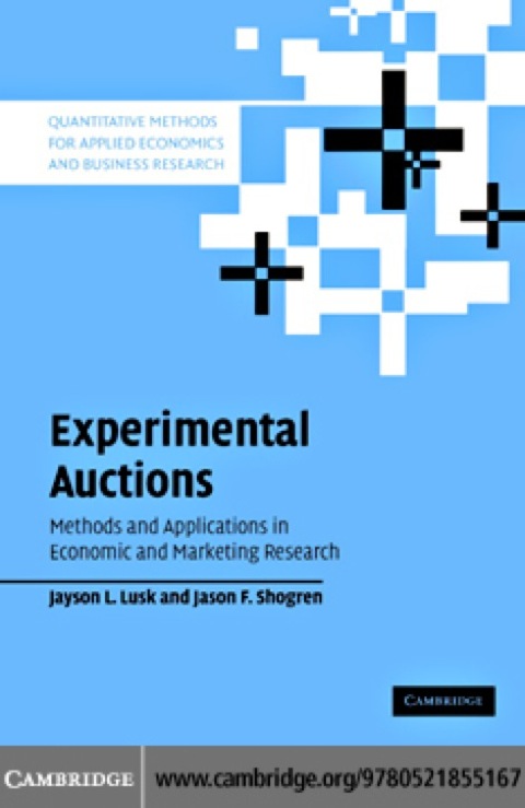 Cover image for book Experimental Auctions